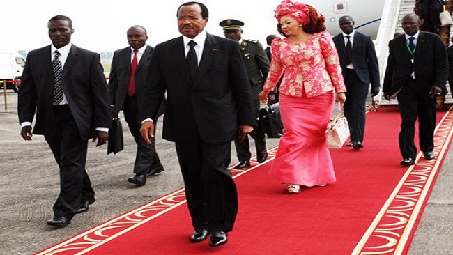 Disgraced president Biya leaves Geneva after spate of protests