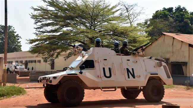 Anti-UN protest in the CAR capital of Bangui