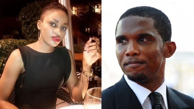 Lady who wrote book on her love life with Samuel Eto’o has given birth in a US hospital