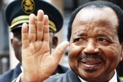 Biya en route to Rome