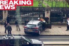 Knifeman rams car into crowd at Parliament in London terror attack