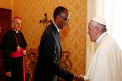 Pope Francis expresses deep sadness for the genocide perpetrated against Tutsis