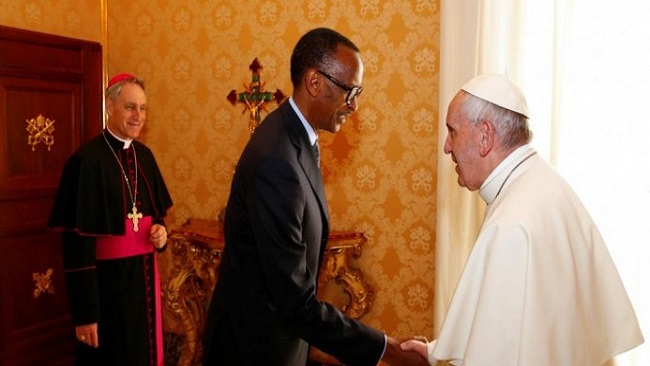 Pope Francis expresses deep sadness for the genocide perpetrated against Tutsis