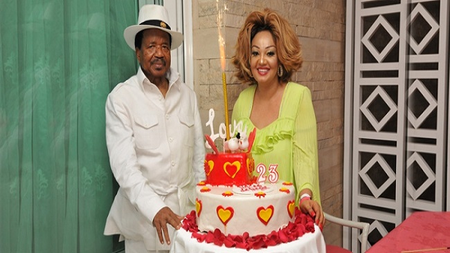 Yaounde: Biya and Chantal celebrates 23rd wedding anniversary