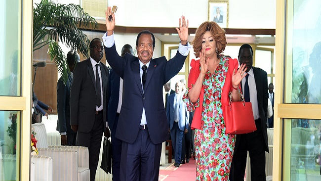 Cabinet welcome the Biya’s home after Italy visit and vacation