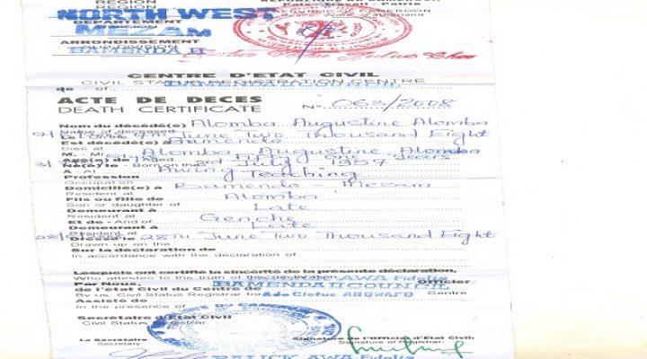 Yaoundé restarts birth registration drive