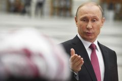 President Putin arrives in Kyrgyzstan