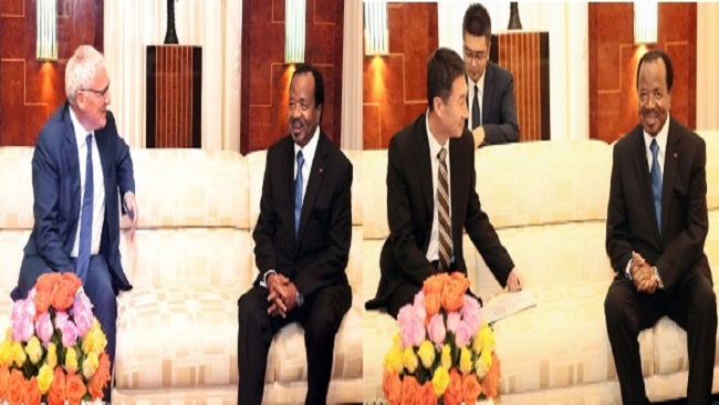 French Cameroun: Biya meets with investors from Europe and Asia