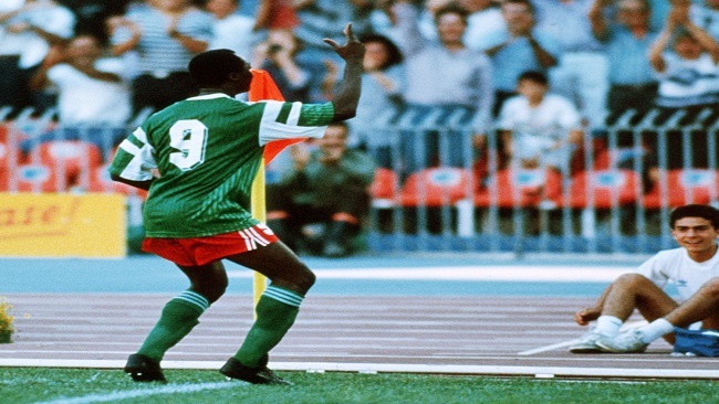 Roger Milla tackling plastic flooding menace in Cameroon