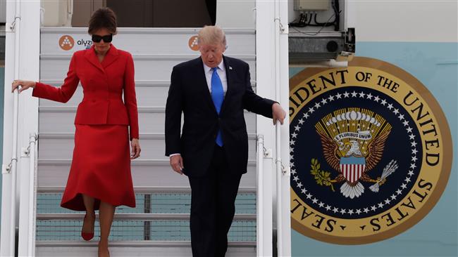 Trump arrives in France amid deep unpopularity in Europe
