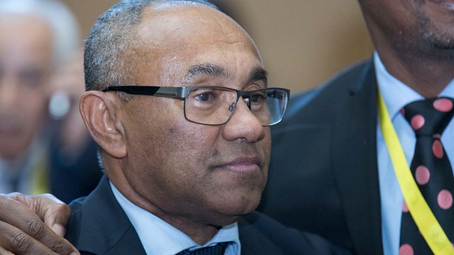 CAF president arrives in Yaoundé for CHAN final