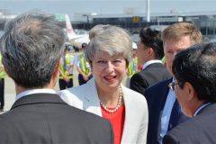 PM May British Prime Minister says ‘I’m here for the long term