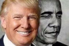 Trump tweet Trump posts bizarre tweet of him as the moon ‘eclipsing’ Obama