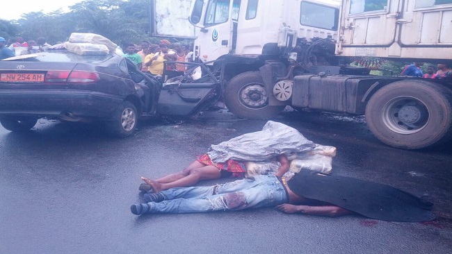 Ghastly road accident claims many lives along Mutengene-Tiko highway