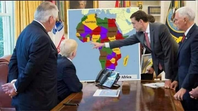 President Trump gets briefing on Southern Cameroons