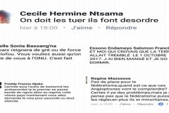 French Cameroun army getting words of encouragement from Francophones