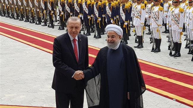 Turkish president arrives in Tehran for talks with Iranian officials