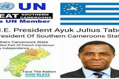 London: President Ayuk Tabe to launch the One Ambazonia Appeal for Southern Cameroons refugees