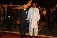 Burkina Faso attack hurts 3 as Macron begins Africa tour
