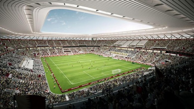 Qatar reveals design of its 7th World Cup stadium
