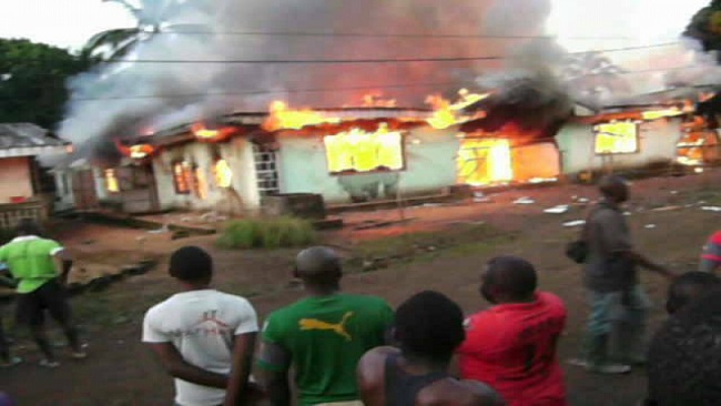 Tiko County: Institute of Health and Science set on fire for hosting CPDM event