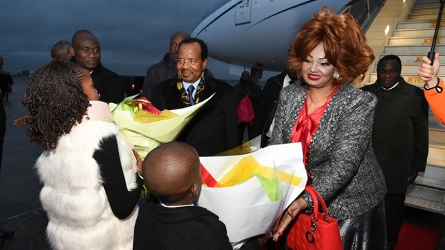 President Biya in Paris