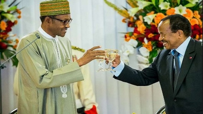 Biya congratulates President Buhari on re-election