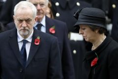 She is ‘too weak,’  Labour leader Corbyn blasts British Prime Minister May