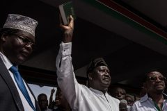 Odinga symbolically sworn in as Kenya’s ‘people’s president’