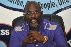 Video: 51-year old President George Weah takes on Nigeria’s Super Eagles