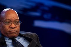 Zuma face South African President Zuma declares resignation