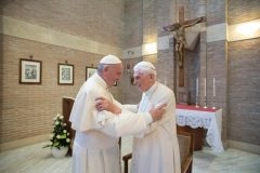 Former Pope Benedict XVI breaks silence to reaffirm celibacy in the priesthood