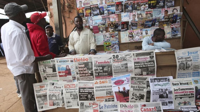 Cameroonian journalist detained on criminal defamation and false news charges
