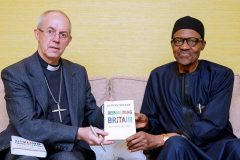 Nigeria’s Buhari meets Archbishop of Canterbury in London
