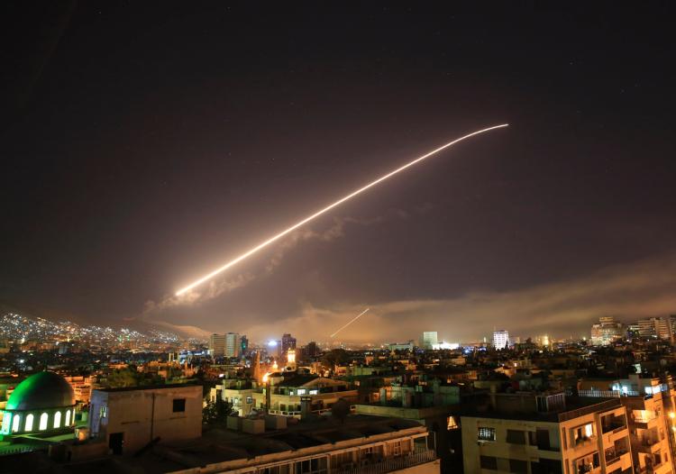 Syria comes under military attack on Trump’s orders, 13 missiles shot down