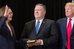 Gina US: Gina Haspel sworn in as first female CIA director