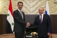 Putin, Assad declare Syria ready for political process