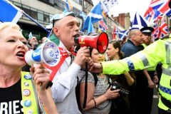 UK: Thousands march in Glasgow for independence in Scotland