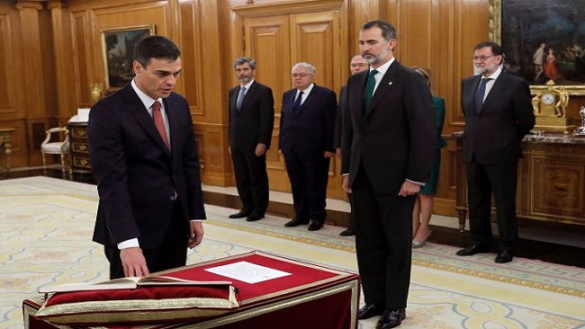 Spain’s new leader appoints cabinet with majority of women