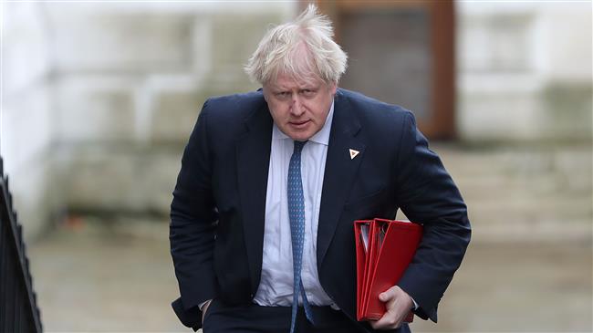 UK: Prime Minister Johnson promises no physical checks on Irish border, says backstop must go