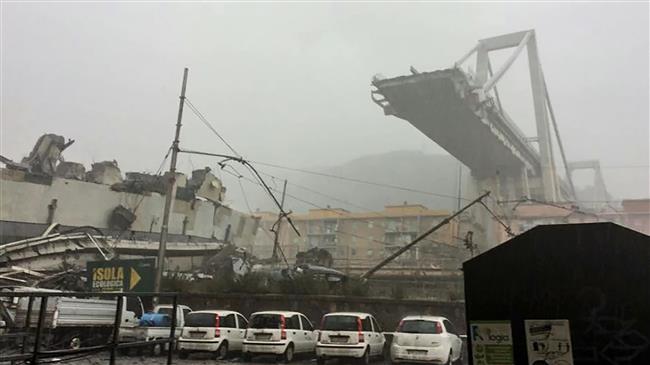Italy to probe bridge collapse, death toll hits 38