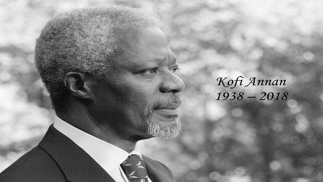 End of Earth Task: Kofi Annan goes home to rest