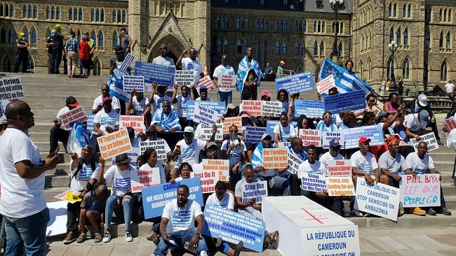 Southern Cameroons Crisis: Canada feels the anger of the Diaspora