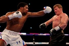 Anthony Joshua KOs Alexander Povetkin to retain world heavyweight title