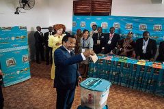 Cameroon and Gabon polls were to prolong unpopular regimes of Biya and Ali Bongo