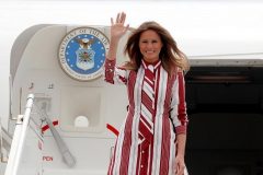 Mrs. Trump arrives in Ghana on Africa trip