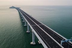 China opens the world’s longest sea bridge