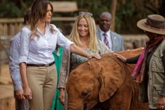 US First Lady in Kenya Highlights Conservation, Visits Orphanage