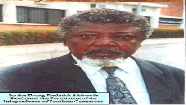Ambazonia: Vice President Yerima announces State Burial For Justice Ebong