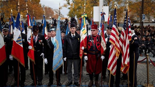World leaders mark end of World War I anniversary in Paris